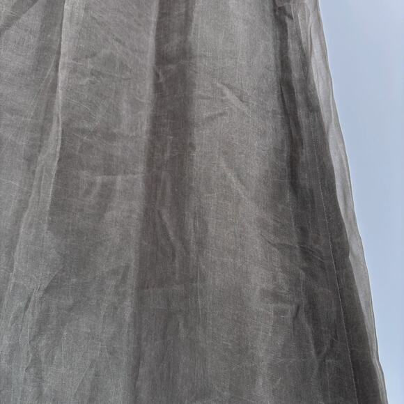 Banana Republic Silk Maxi Skirt 4 Brown Lined Quiet Luxury Old Money - Picture 12 of 16